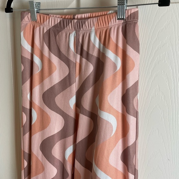 Princess Polly Women's Flare Pants - Multi/Pink Size 4 - Picture 4 of 12